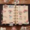 50 Pcs Roses & Books Scrapbooking Stickers - Waterproof Transparent Floral Decals - Aesthetic Clear Stickers for Journals, Planners, Envelopes, and Gift Decor